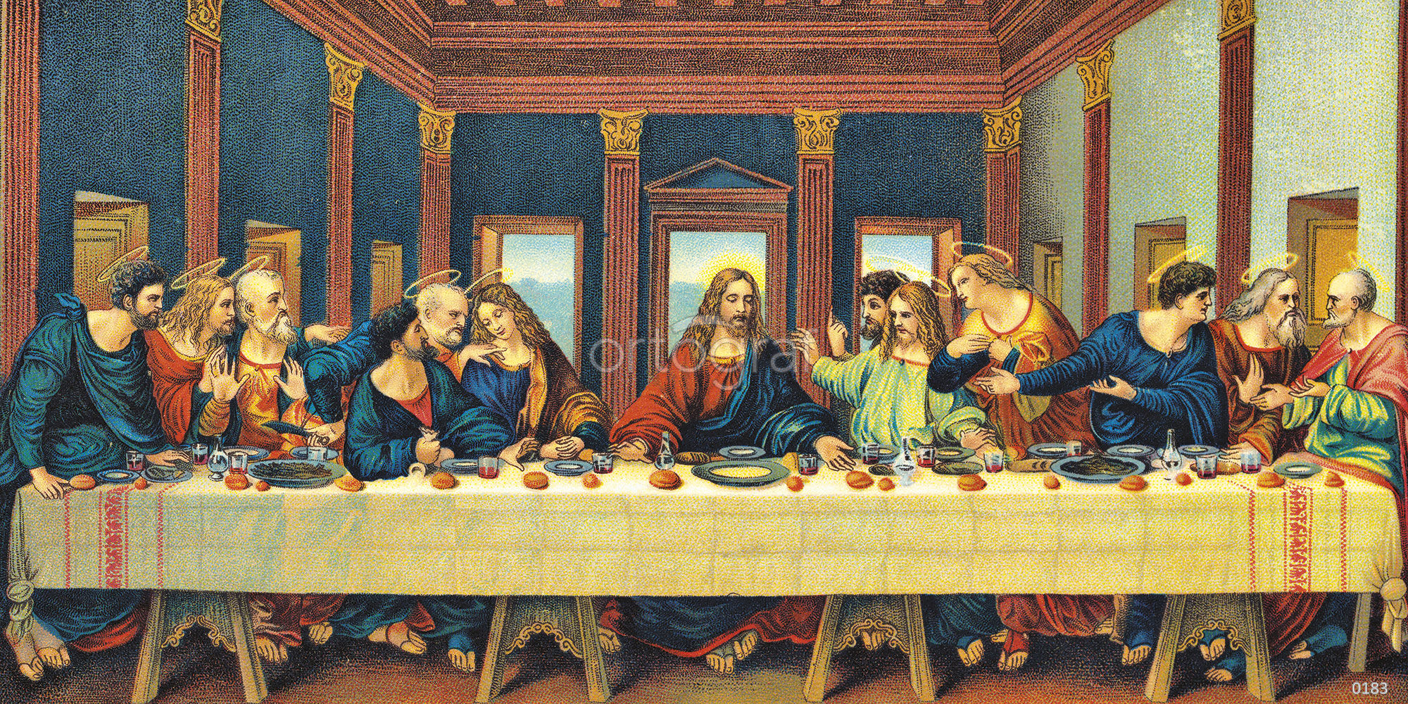 Тайная вечеря Леонардо да Винчи